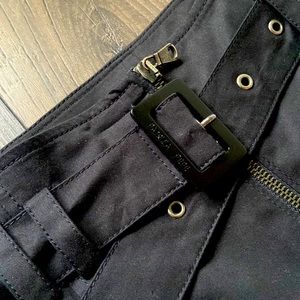 Patrizia PePe Duo Pocket Belted Mini Skirt